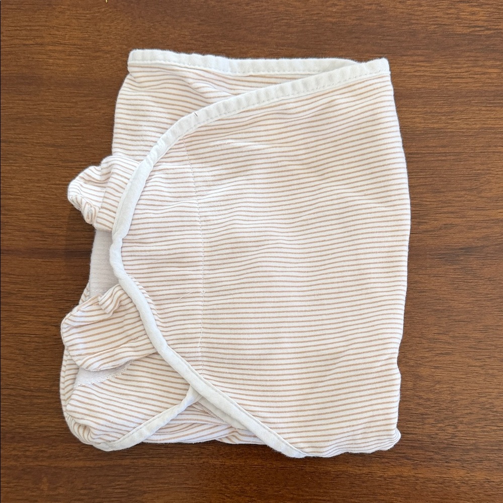 Striped Cream Kids Pajamas Sleep Sack Swaddle